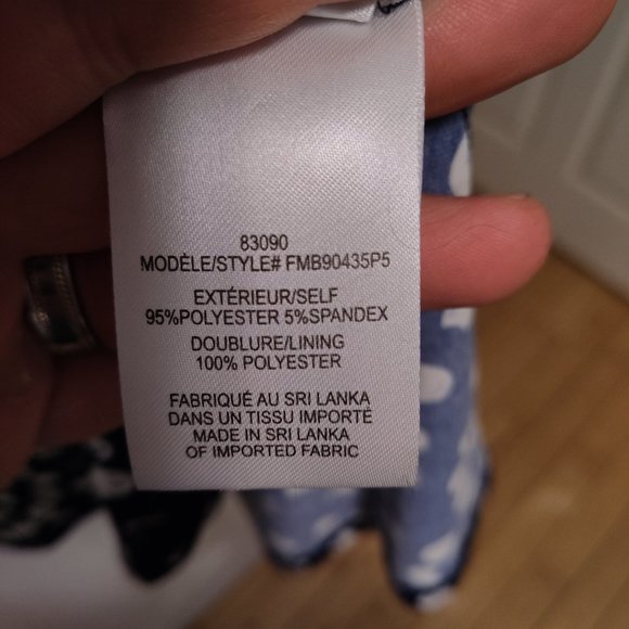 Laura Petites size 4,  moon pattern sleeveless dress - Picture 6 of 7